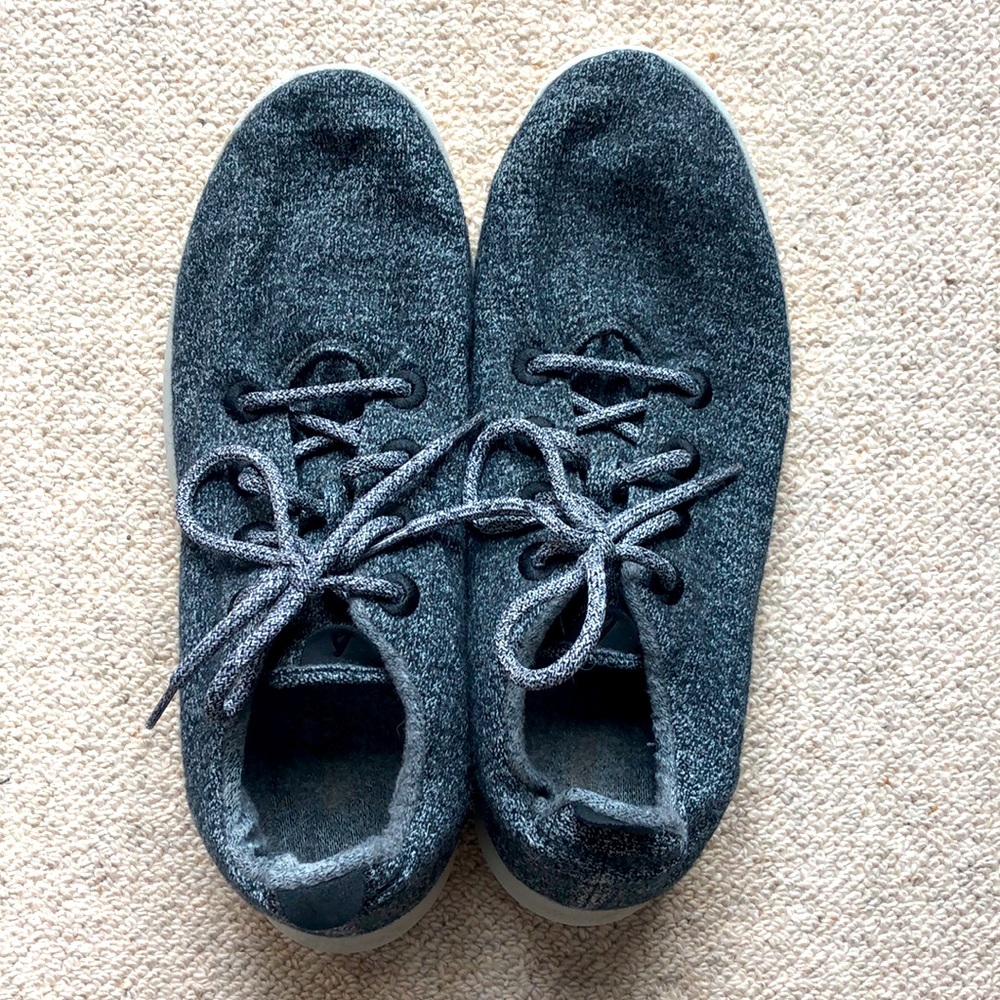 Allbirds Men’s Wool Runners light grey size 13
